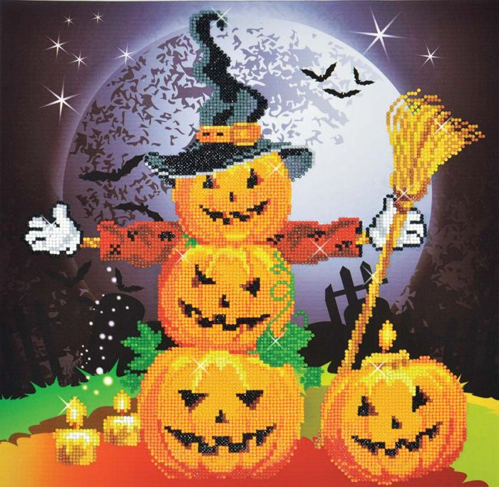 Diamond Dotz Halloween Scarecrow